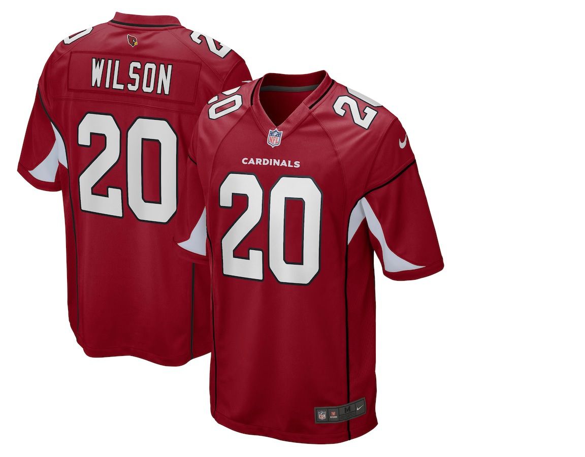 Men Arizona Cardinals #20 Marco Wilson Nike Cardinal Game NFL Jersey